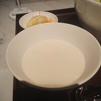 過門香 銀座本店 - セットのお粥