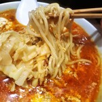 麺処 ぱちぱち - 浅草開化楼の太麺！