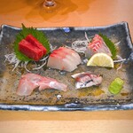 Sushiyuu - お造り5種盛り。