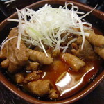 Izakaya Kouchan - 黒豚モツ煮＠320円