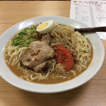 Ramen park fujiya - 冷やし味噌ラーメン大盛り