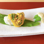 馬場乃町 はやし - 鱸　もろこし焼き