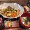 shizuku - ランチ　サワラとジャガイモのマスタードソテー+サラダ
