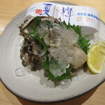 旬魚 たつみ - 天然岩がき 夏輝 850円　(2020.6)