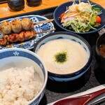 もろ川 - 麦とろ定食