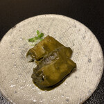 平和寿司 - 黒アワビです