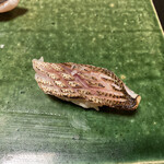 平和寿司 - カマスの炙りです