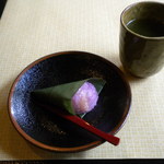 天然うなぎ しま村 - 食後の和菓子