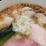 らぁ麺 すぎ本 - 塩ワンタンらあ麺