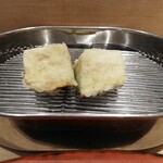 てんぷら 深町 - 水なす