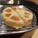 てんぷら 深町 - 蓮根