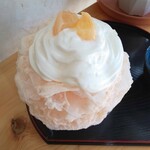 セボン丸三 - 超桃スペシャルかき氷