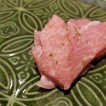 馳走 啐啄一十  - (14)本鮪中トロ(北海道噴火湾産、定置網、やま幸)