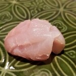 馳走 啐啄一十  - (15)金目鯛(静岡県駿河湾産、サスエ前田魚店、5日寝かせ)