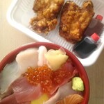 寿司・中国料理 福禄寿 - 【2020/7】海鮮丼ｔザンギ