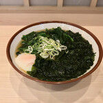 そばの神田 東一屋 - アサソバビンボー！　
      朝そば＋わかめ！