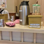 そばの神田 東一屋 - コンディメンツ。