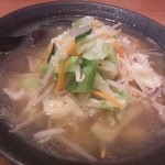 をうみ - 和風ちゃんぽん（680円）