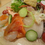 うに むらかみ - サーモン・ホタテ・ボタン海老などなど・・・