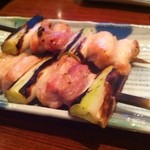 yakitori　鷆 - ねぎ間 ¥230×2