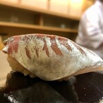 日本橋蛎殻町 すぎた - 2020.6.  鯵