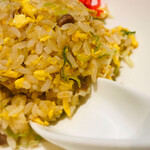 江南行店 - 【チャーハン】780円
中華料理屋さんのチャーハンのように
しっかりしていて、
味はくどくない。

