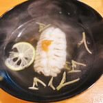 浅草じゅうろく - 鱧梅肉載せ