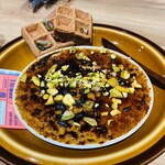 ビストロ ドゥーブルオーンズ - ピスタチオのクレームブリュレ　750円