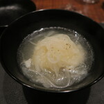 傳 - 鱧、新玉葱　椀