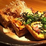 The四季處 飛来 - 栃尾揚げの炙り２種