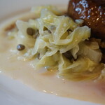 洋食 三浦亭 - 付け合わせの温野菜