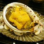 蓬左茶寮 - =貝焼き(あわび)=