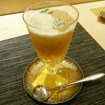 蓬左茶寮 - =桃パフェ=