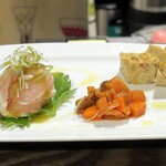 トリワイン ＰＩＫＯＳＨＨＨＵ - 前菜３種盛