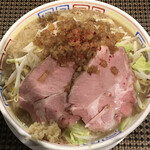 セアブラノ神 伏見剛力 - 神二郎（４００ｇ）ニンニク有り（上方から）