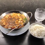 気楽中華 テンテン - ランチの麻婆豆腐