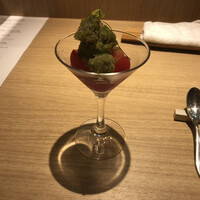 RISTORANTE IL NODO - トマトとフェンネルのデザート