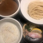 鴨出汁中華蕎麦 麺屋yoshiki - 鴨カレーつけ麺+小ライス