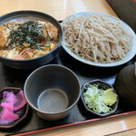 純手打蕎麦処 真人 - カツ丼セット、麺丼両方大盛り