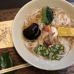 そうめん處 森正 - 冷やし長そうめん（1500円）