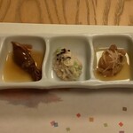 米祥 - 前菜３種