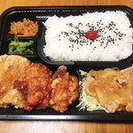 日本亭 - にこから生姜焼き弁当