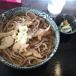 Nikusoba Sumidoya - 冷たい肉そば　大盛　７７０円