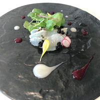 IL PINOLO 梅田 - 鯛のカルパッチョ！コリコリ