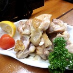 舟人 - 桜島鶏の塩焼き￥880
