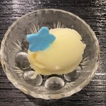 焼肉割烹 YP流 - ⑧ゆずシャーベット