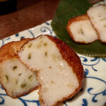 あげづき - 【鹿児島直送さつま揚げ 580+VAT】 　ゴボーだね♥　甘味のある香ばしさ 　生姜醤油をつけても美味しい！