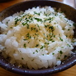 麺や　つるり - お茶漬け（小ライス）付き