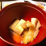 鳥田中 - すき焼き