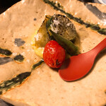 鳥田中 - 夏野菜の焼物